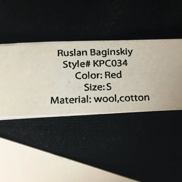 𝐑𝐔𝐒𝐋𝐀𝐍 𝐁𝐀𝐆𝐈𝐍𝐒𝐊𝐈𝐘 Red Wool Baker Boy Cap NEW WITH TAGS!! - Picture 9 of 16